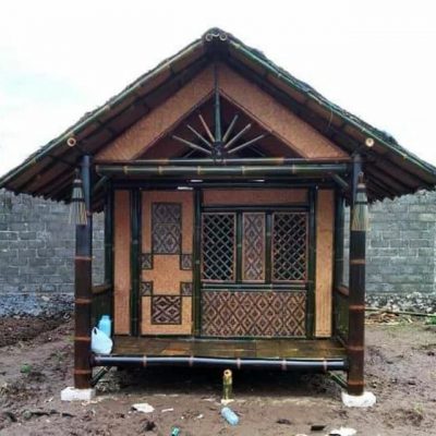 Jual rumah anyaman bambu 11