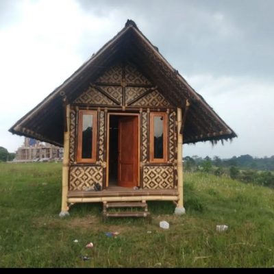 Jual rumah anyaman bambu 15