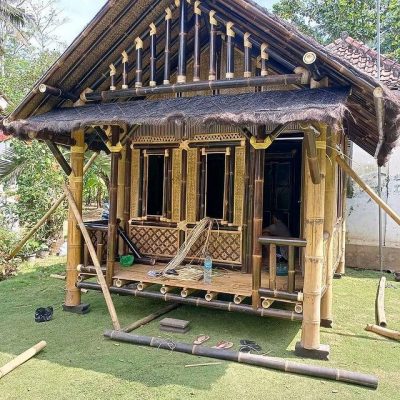 Jual rumah anyaman bambu 4