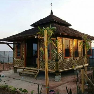 Jual rumah anyaman bambu 5