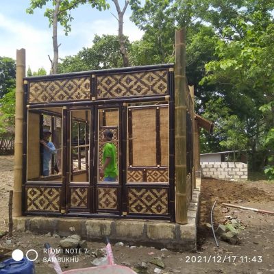 Jual rumah anyaman bambu 8